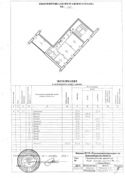 Поэтажный план и экспликация нежилого помещения в Лосино-Петровском Технический план в Лосино-Петровском